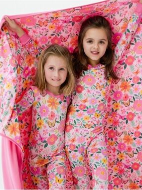 Little Sleepies Butterfly Blooms Two-Piece Long Sleeve & Pants Pajama Set | 5/6